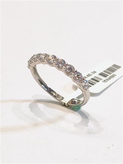 Anello Vidali Gioielli Donna in Oro bianco Zircone ANOR-80-34 - ANOR-80-34